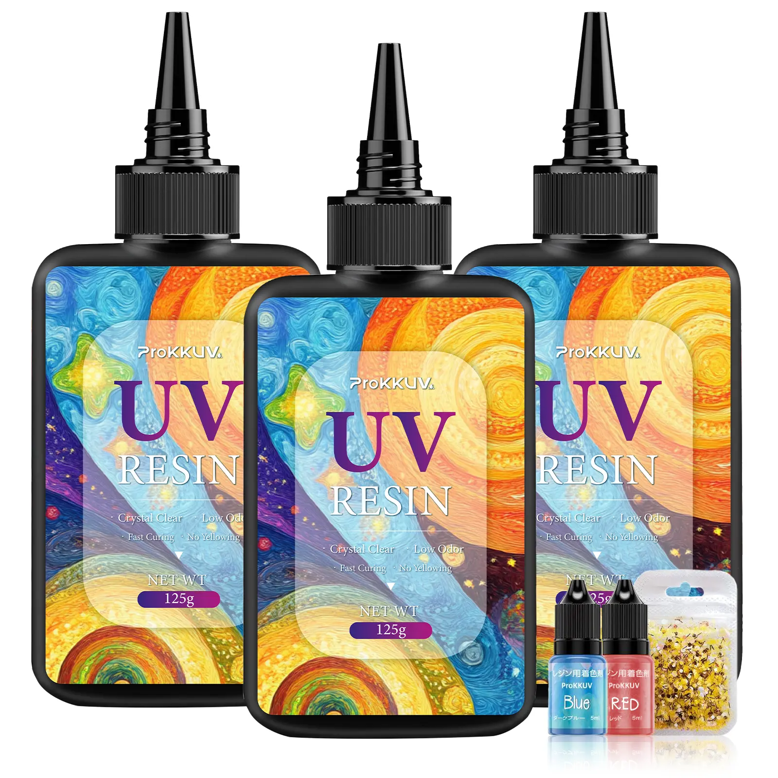 ️Fast Curing UV resin! Transparent to the point of glowing! DIY addiction!