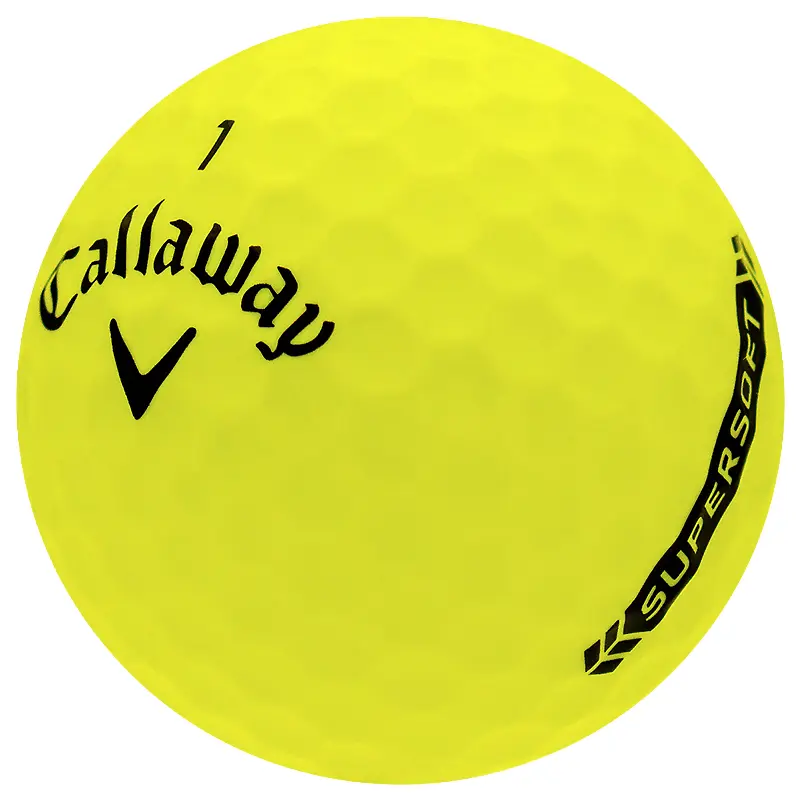 Callaway Supersoft Yellow - Mint Golf Balls