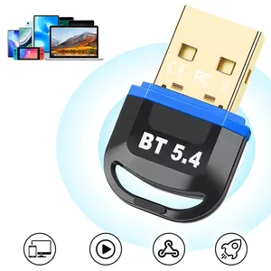 Bluetooth Adapter for PC, USB Adapter for Windows 11/10/8.1, Plug and Play, 20m Long Range with EDR&BLE,for Game  Controller, Headphones, Keyboard, Mouse, TV Audio