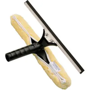 212 MAIN Stainless Steel Backflip Multipurpose Cleaning Tool - Lightweight, Grooved Handle, Window Cleaning Scraper, Squeegee Drying Function