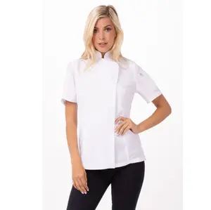 Chef Works Women's Springfield Chef Coat - New 100% - Flash sale 2026!!