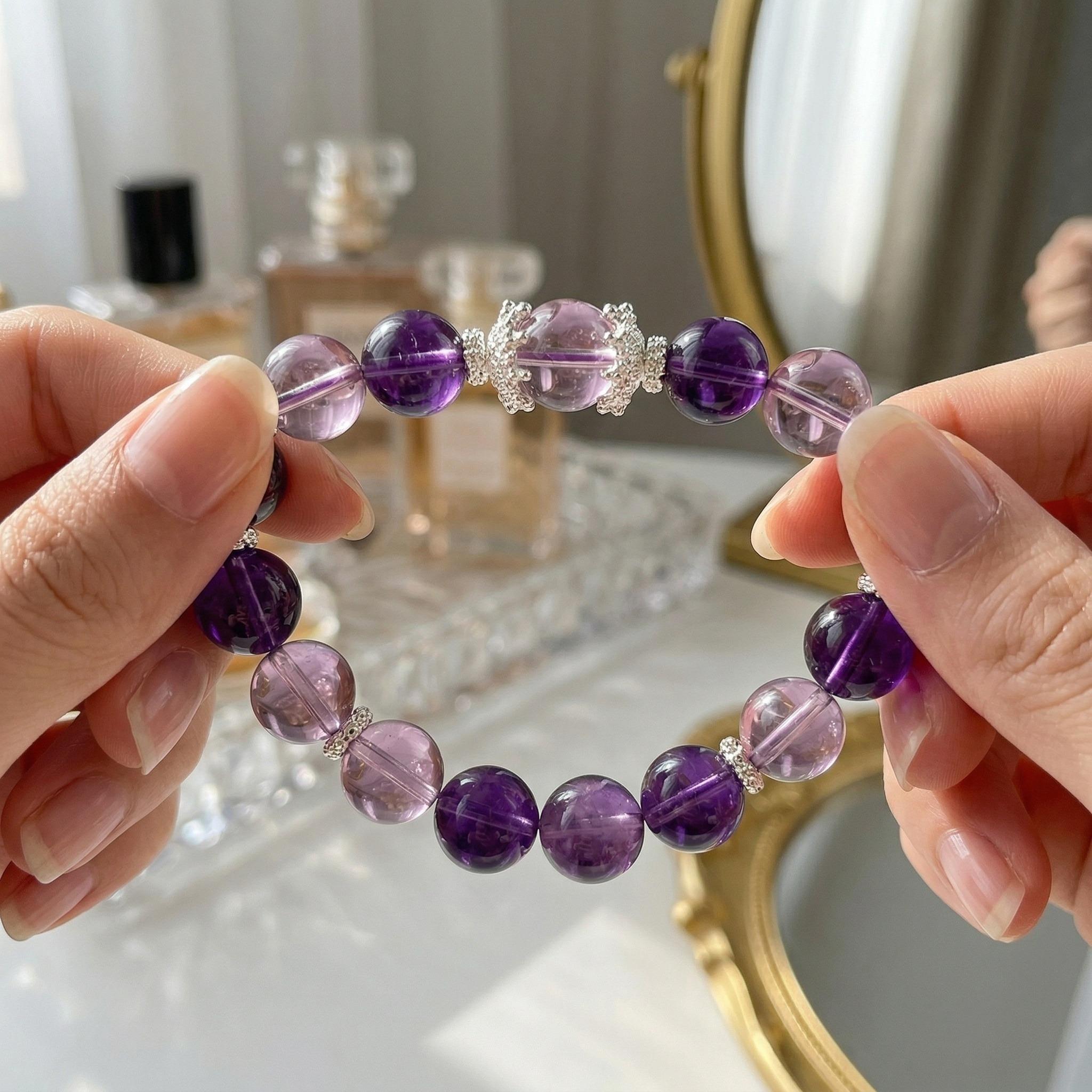 Ula Amethyst Bracelet: Light Luxury & Niche Design—A Bestselling Strand, Perfect as a Gift for Your Best Friend