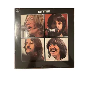 The Beatles-Let It Be Vinyl Record LP