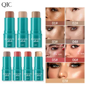 QIC Multifunctional Contour Stick Bronze Nose Shadow Contour Pen Natural Concealer Three-Dimensional Waterproof Blush Cream