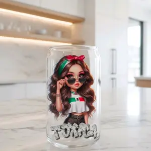 La Mexicana Tóxica - Bandana - UVDTF Decal for cups/hard surfaces sticker