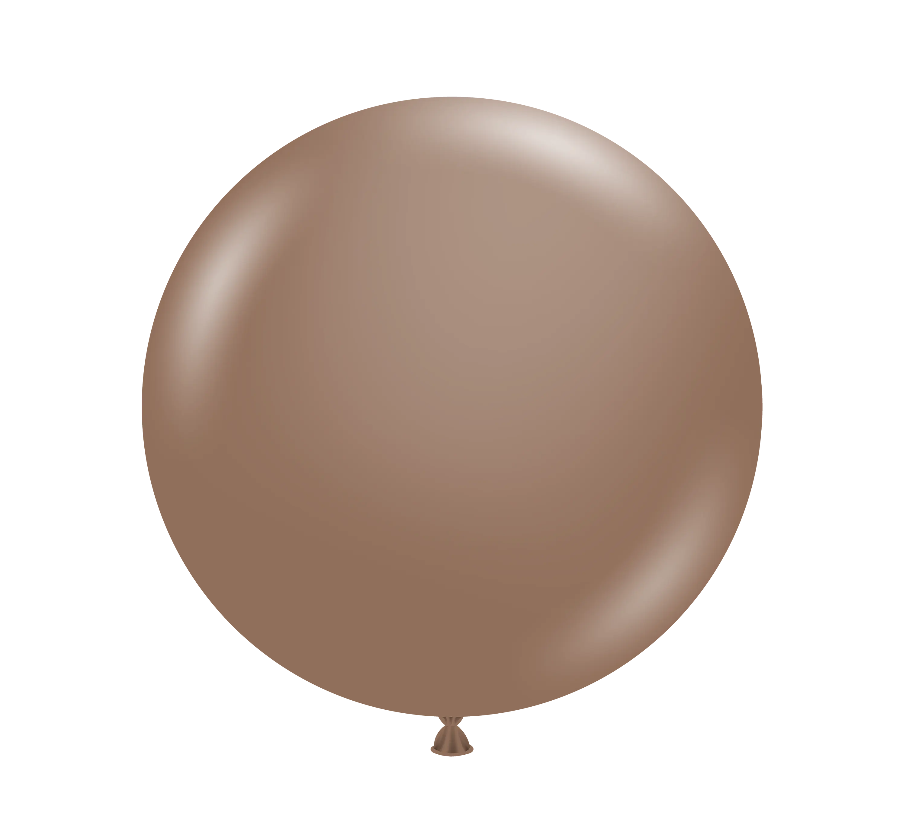 TUFTEX Biodegradable Designer Cocoa Balloons - 24 in., 25 ct. (25 Balloons), No See Through, for Party Supplies, Balloon Decor