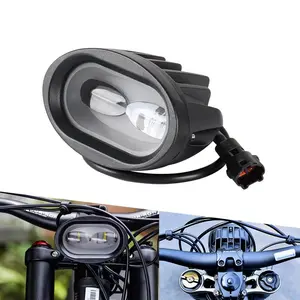 LED Headlight for Surron Light bee X S, Dirt Bike Front Lighting headlamp for Segway X160 X260 Parts Quick Mount Electric Motorcycle Accessories Dirt Bike