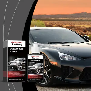 Car polishing lotion, car cleaning and refinishing, car paint stain and scratch repair, polishing and maintenance agent