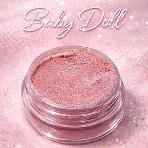 Baby doll Stardust, eyeshadow loose pigment. Makeup