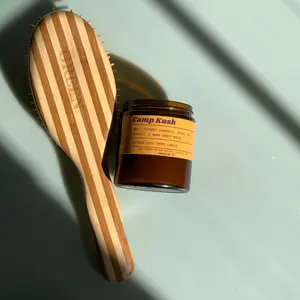 Camp Kush | Grounding & Herbal Beeswax Coco Crème Candle