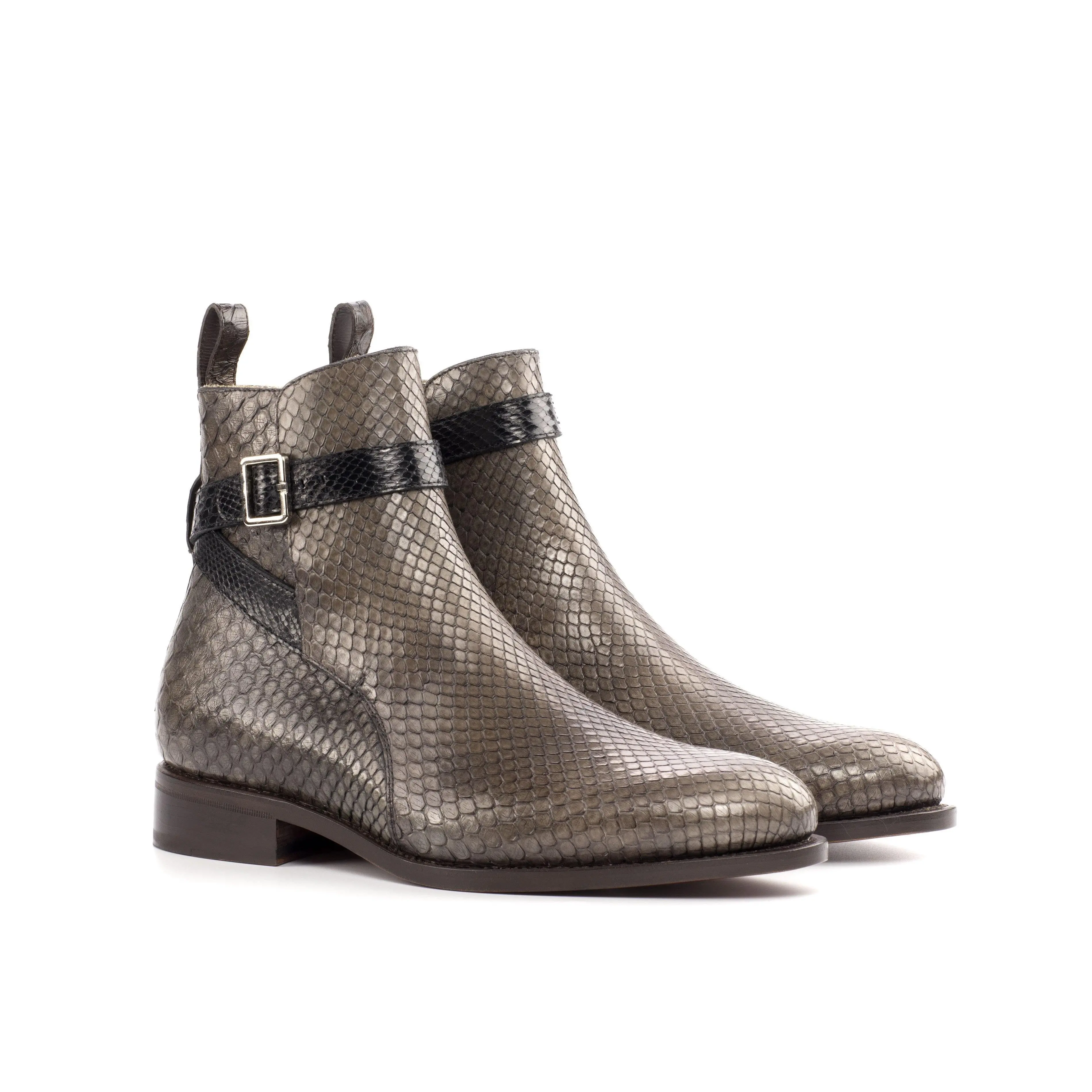 Firna python Jodhpur Boots