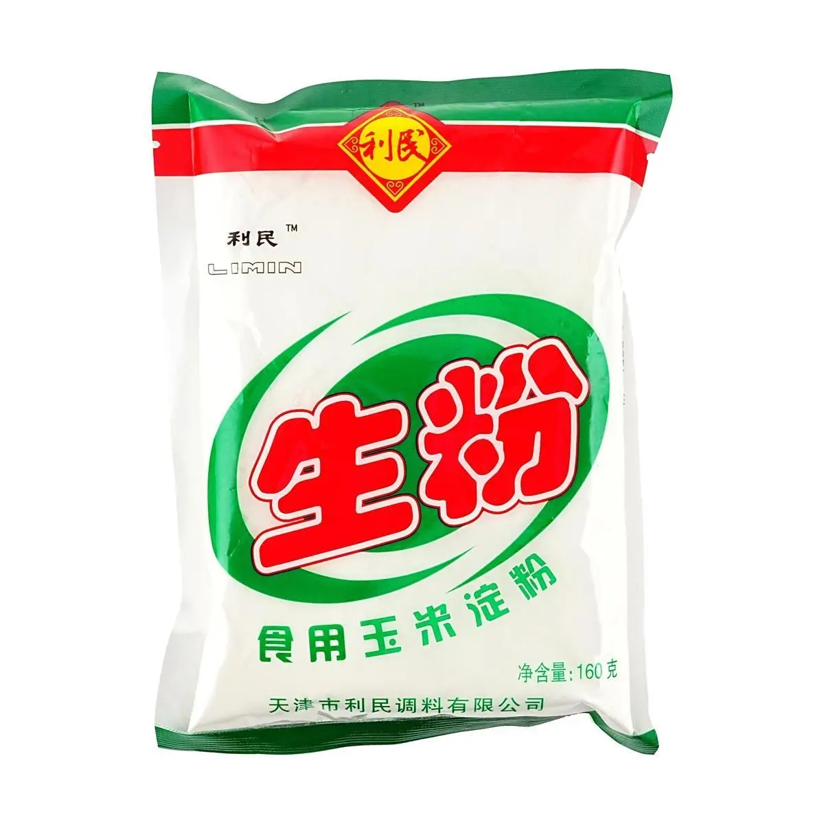 LIMIN Refined Corn Starch 160g - Premium Food Grade Cornflour for Baking, Thickening Sauces & Marinades