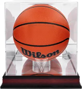 Golden State Valkyries Mahogany Team Logo Basketball Case - Fanatics Authentic Certified