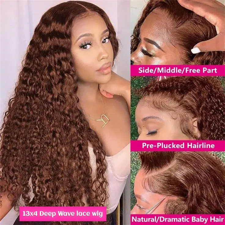 4# 13x6 Deep Wave Wig