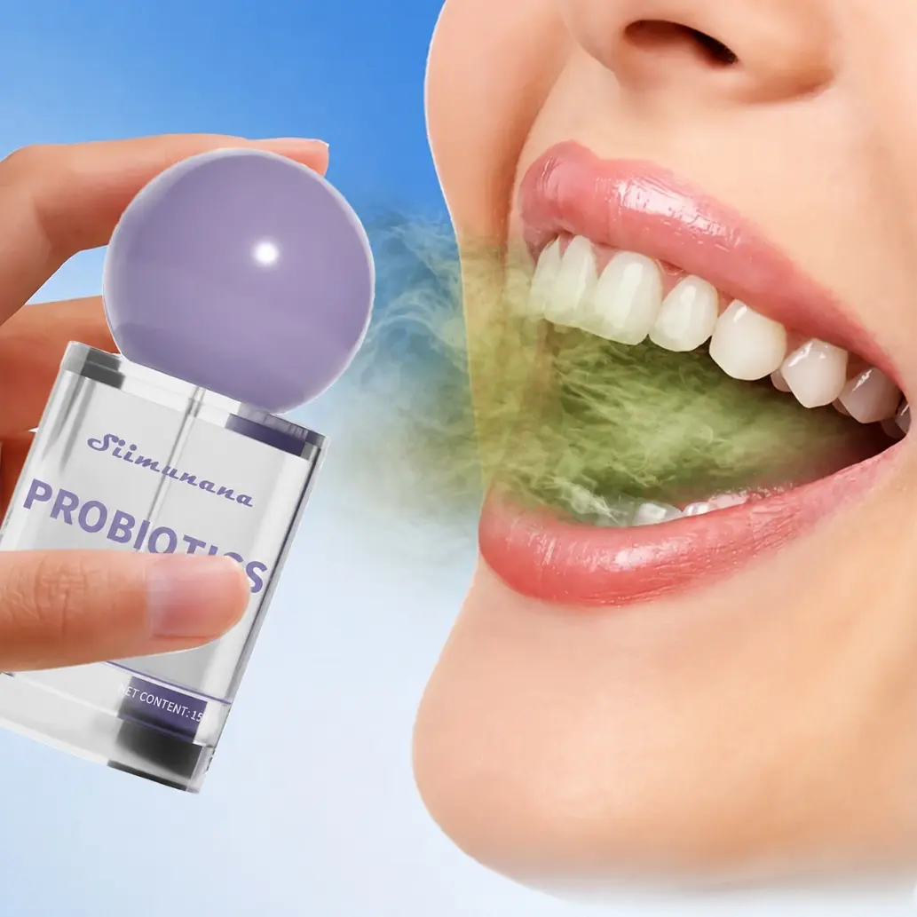 Oral Spray Bottle (15ml) - Sugar-Free Liquid Oral Care for Adults, Portable Selfcare for Daily Minty Fresh Breath, Long-Lasting Effect