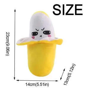 SnugPlay Banana Plush Toy – Interactive Music Plush, Soft Stuffed Kids & Adult Electric Prank Toy, Parent-Child Fun, Easter & Valentine’s Gift, Cute Collectible #PlushToy #KidsGift #InteractiveToy #FunnyPlush #ParentChildFun #EasterGift #ValentinesGift
