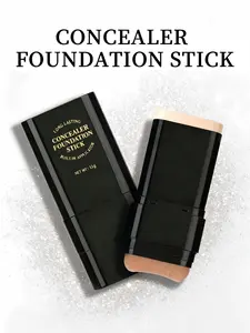 Instant Concealing Foundation Stick with Built-In Brush, Hydrating Lightweight Full Coverage Foundation Makeup Stick  #Summervibes