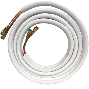25 ft Quick Connect Line Set Extension for Perfect Aire or Denali Aire R454B- 2DALS14-12-25 - ¼ x 1/2 x 25ft with Condenser Coupler for the 18K