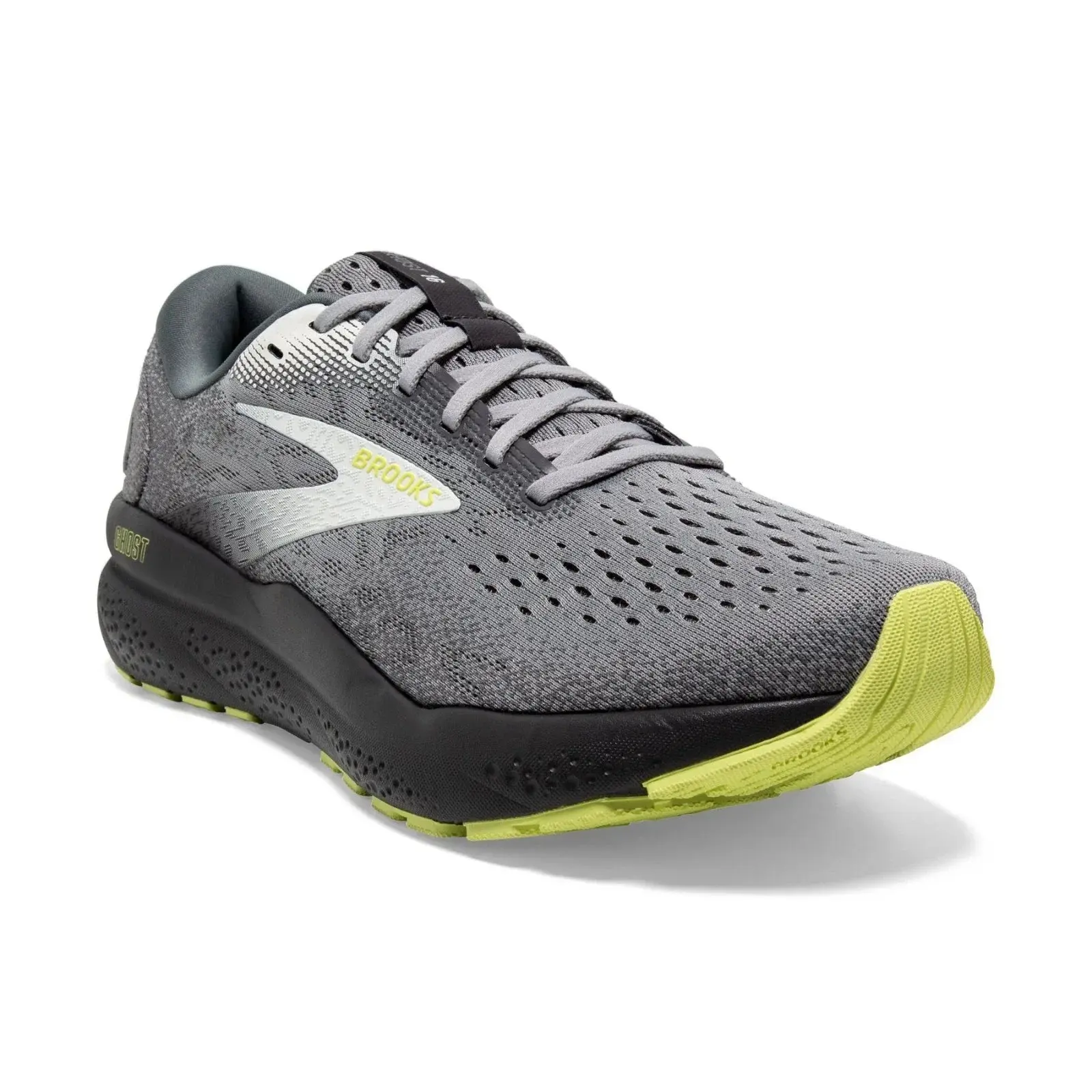 Brooks Ghost 16 Running Shoe in Primer Gray | Men's