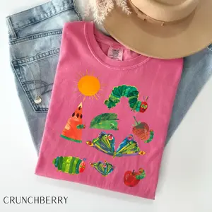 Comfort Colors Hungry Caterpillar TShirt, Back To School Tee, Hungry Caterpillar Teacher Tee, Teacher Life T-ShirT