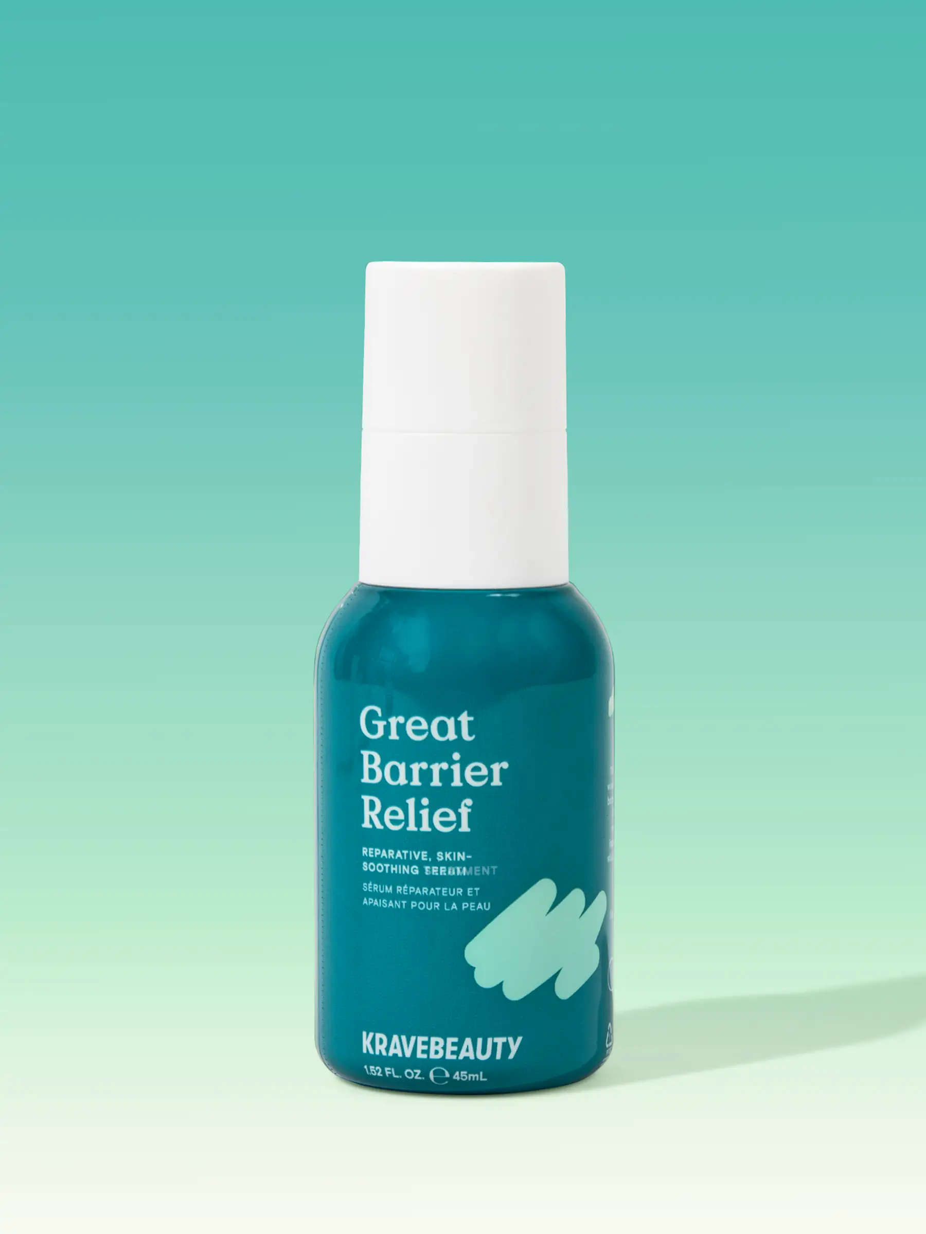 KraveBeauty Great Barrier Relief - Reparative, Skin-Soothing Serum for All Skin Type, Especially Sensitive & Eczema-Prone Skin