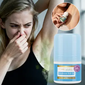 Flora Ruby 30ML Rollerball Deodorant, Antiperspirant Roll On, Portable 30ML Travel Size, 48 Hour Long Lasting Scent, Fresh Aroma for Women