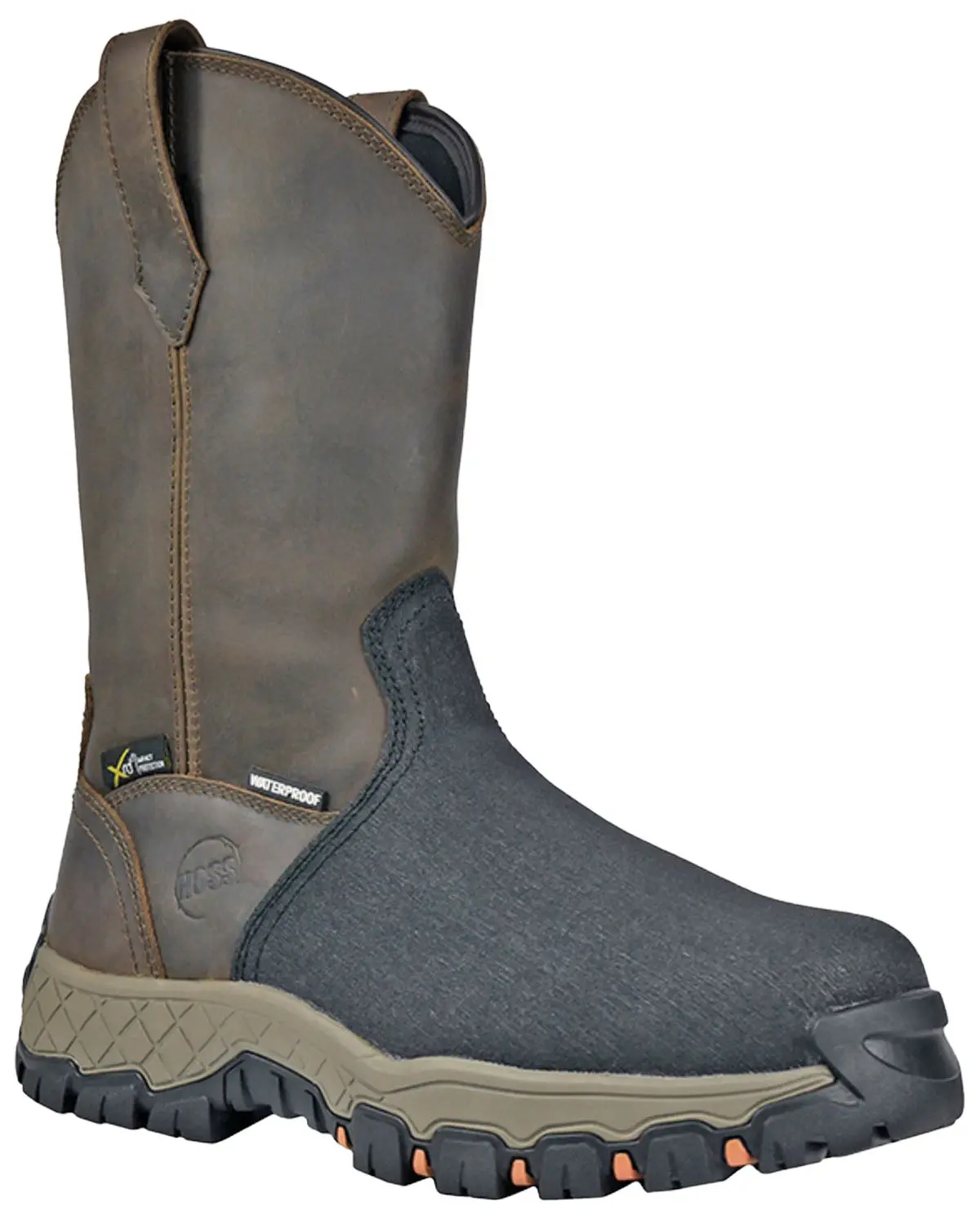 Hoss Men's Men'S 11" Recon Waterproof Metguard Wellington Work Boot - 94031 Hoss Men's Men'S 11" Recon Waterproof Metguard Wellington Work Boot - 94031