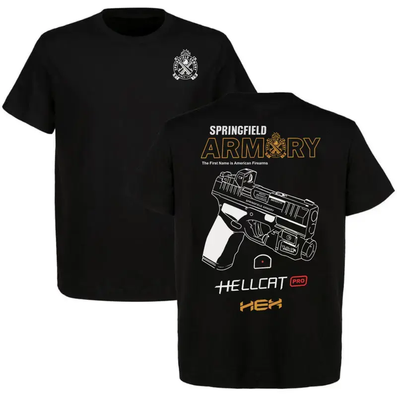 Mens Tactical Print T-Shirt - 100% Cotton Menswear, Casual Short-Sleeve Classic American Style Top, Ideal Dad Gift