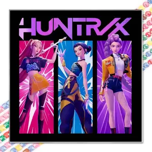 1 set of DIY diamond painting kit, 5D diamond art set, DIY decoration jacket, dynamic, bright colors. Mosaic, diamond art, DIY art home decoration.