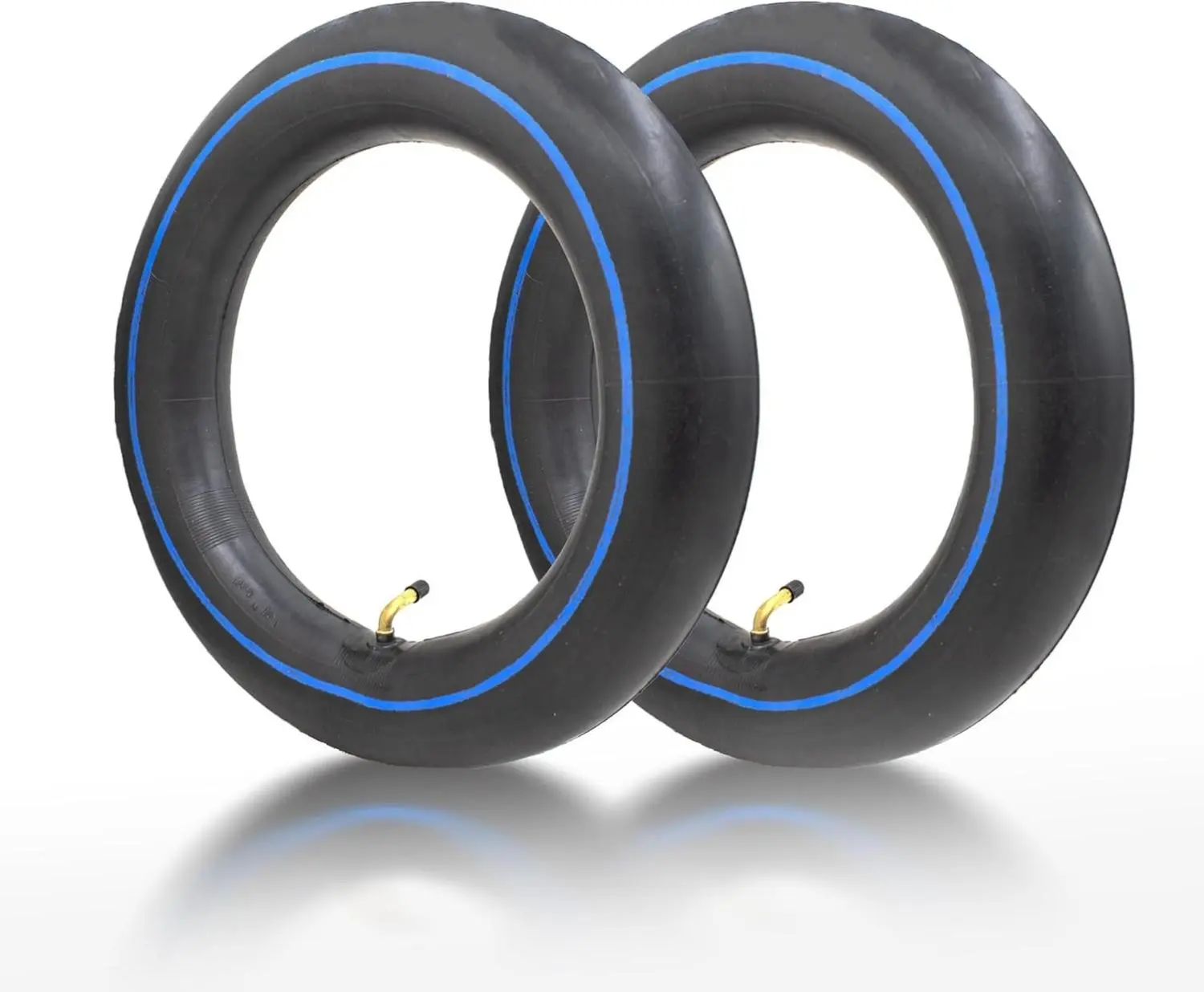 2-Pack 12.5 x 2.25 Scooter Tire Tubes 12 ½ x 2 ¼" Angled Valve Stem Heavy Duty 12" Bike Tubes Compatible with Most 12.5 X 1.75/2.25" 12 1/2 x2 1/4 Kid Bike Tubes/Scooter Inner Tubes