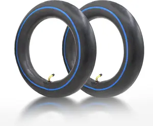 2-Pack 12.5 x 2.25 Scooter Tire Tubes 12 ½ x 2 ¼" Angled Valve Stem Heavy Duty 12" Bike Tubes Compatible with Most 12.5 X 1.75/2.25" 12 1/2 x2 1/4 Kid Bike Tubes/Scooter Inner Tubes