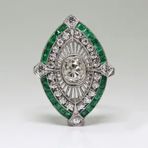 Unique radiation mesh design with a mysterious ring of white and green cube