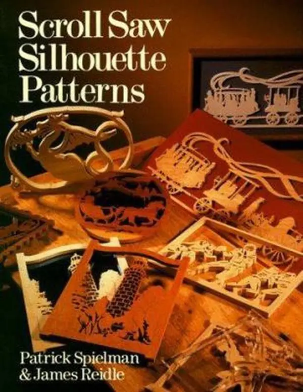 USED Book - Scroll Saw Silhouette Patterns by Patrick Spielman (Paperback) - english