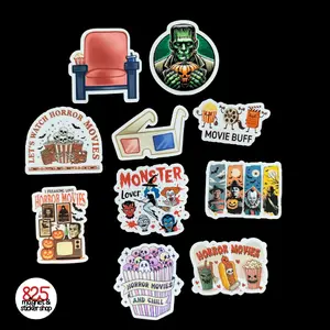 Horror Movie Fan Bundle | Spooky Films  | Monster & Halloween | Stickers or Magnets | Gifts for Horror Lovers