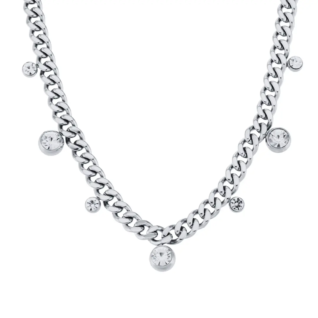 Diamond Charm Necklace Diamond Charm Necklace