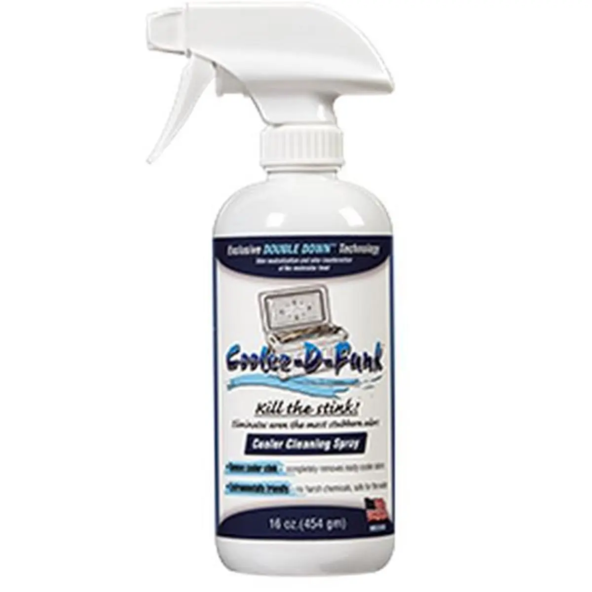 212 MAIN 16oz Spray Cleaning Solution - Fish-D-Funk & Cooler-D-Funk, Mold Cleaner, Plastic Surface Cleaner, Odour Control for Fishing Gear & Household Containers, Odor Control, Plastic Spray, Home Supplies