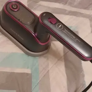 Jack&Rose Newest 2-in-1 Steam Iron & Clothes Steamer - Handheld Portable Garment Wrinkle Remover, Fast Heat-Up, Large Soleplate, 150ml Water Tank - Lightweight for Home, Travel, and Office Use