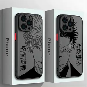 Jujutsu Kaisen Anime Phone Case Stylish & Durable New Year Gift: Fashionable Phone Case for iPhone 11-17– Perfect Blend of Protection and Trend