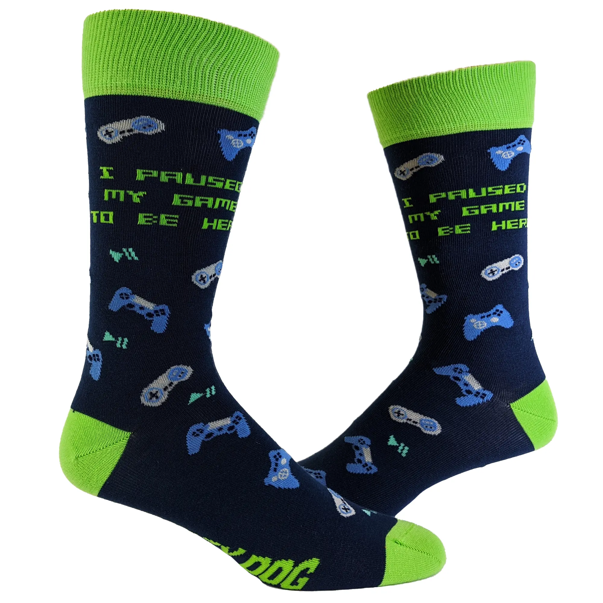Mens Gamer Socks Funny Footware for Video Game Players Funny Graphic Socks Comfortable Fitted Spandex Cotton