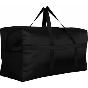 Storage Duffle Bag with Zippers and Handles, Big Foldable Duffle Bag for Travel