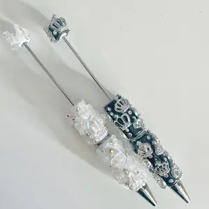 2pcs/4pcs fancy crown rhinestone fancy pens