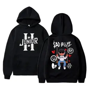 Junior H Sad Boyz Hoodie, Sweatshirt, T-Shirt, Latin Trap Y2K Streetwear, Urban Graphic Pullover, Fan Gift, Tour Merch