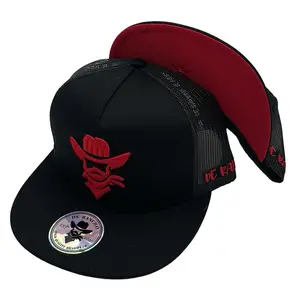 De Rancho RUBY (Black/Red) Hat DR224