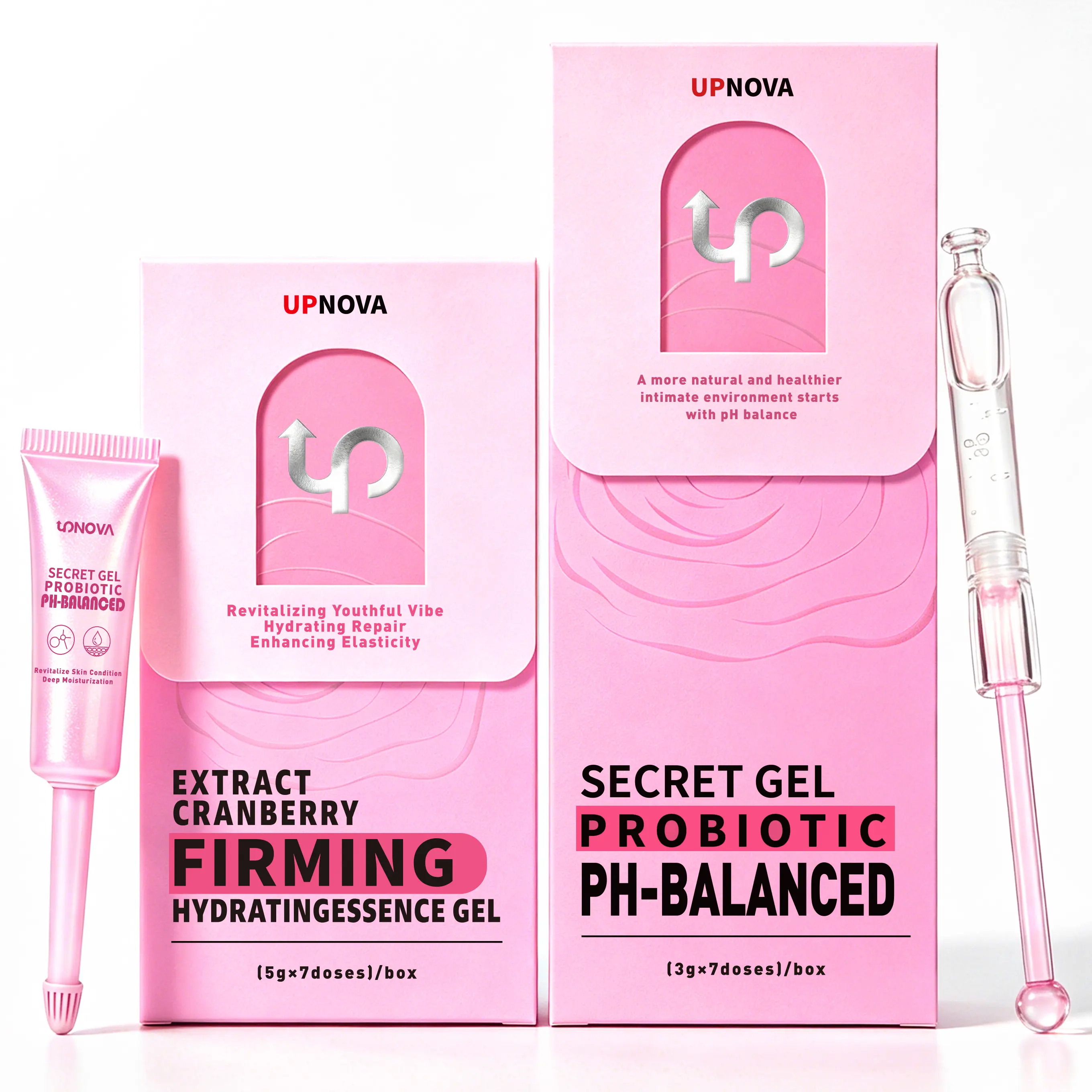 UPNOVA Intimate Care Duo Set | Gel + Hydrating Essence Bundle for Daily Feminine Care, Freshness & Comfort Routine