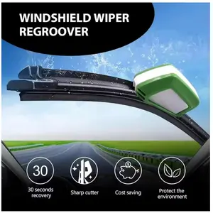 Car Wiper Repair Tool Set, Regroove Tool for Windshield Wiper Blades, Essential Car Accessories for Easy Maintenance