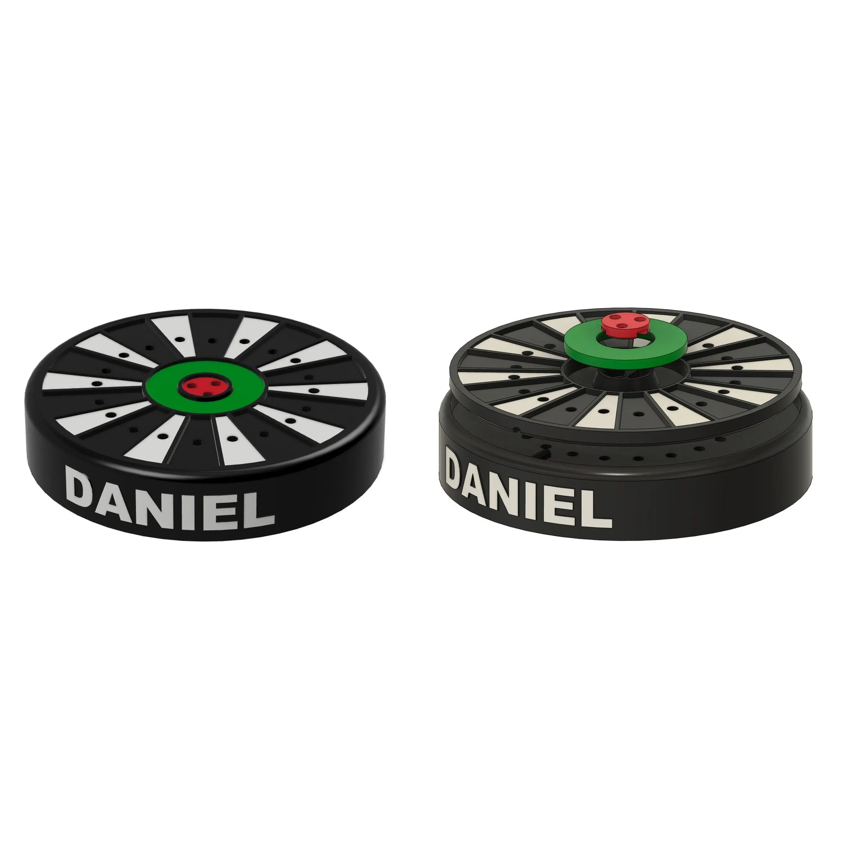 Custom dart holder with name