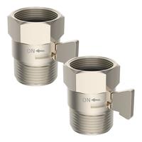 2 Pack-Brushed Nickel