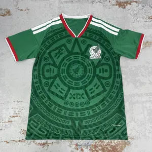 2026 Mexico Home Short Sleeve Soccer Jersey Fans Version Football Jersey