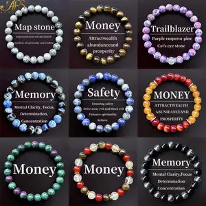 The Complete Crystal Energy Bracelet Collection Curated Set for Wealth Protection Focus & Spiritual Growth Multi-Intention Manifestation Toolbox & Healing Jewelry Gift