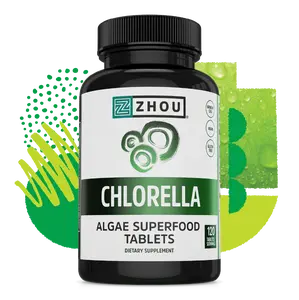 Zhou Chlorella Cleanse Supplement Superfood Supplement